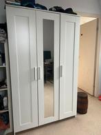 Ikea BRIMNES kledingkast 3 deurs - wit, gedemonteerd, Ophalen, Overige materialen, 100 tot 150 cm, Zo goed als nieuw