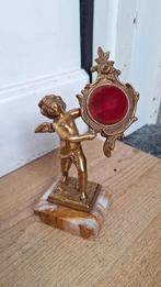 Antieke zakhorloge houder,  zie foto's, Antiek en Kunst, Ophalen of Verzenden