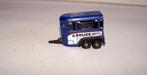 Matchbox Police Ponytrailer. Izgs., Ophalen of Verzenden, Zo goed als nieuw, Hijskraan, Tractor of Landbouw, Matchbox