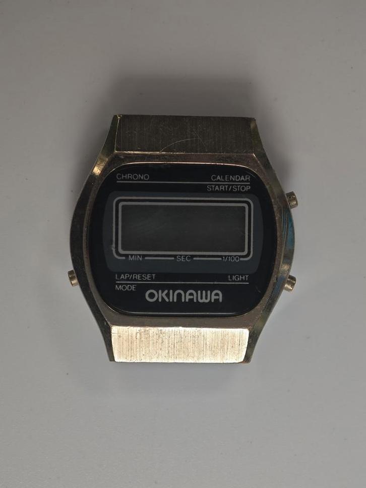 Okinawa Digitaal Horloge Vintage Retro Hong Kong, Sieraden, Tassen en Uiterlijk, Horloges | Antiek, Polshorloge, Overige merken