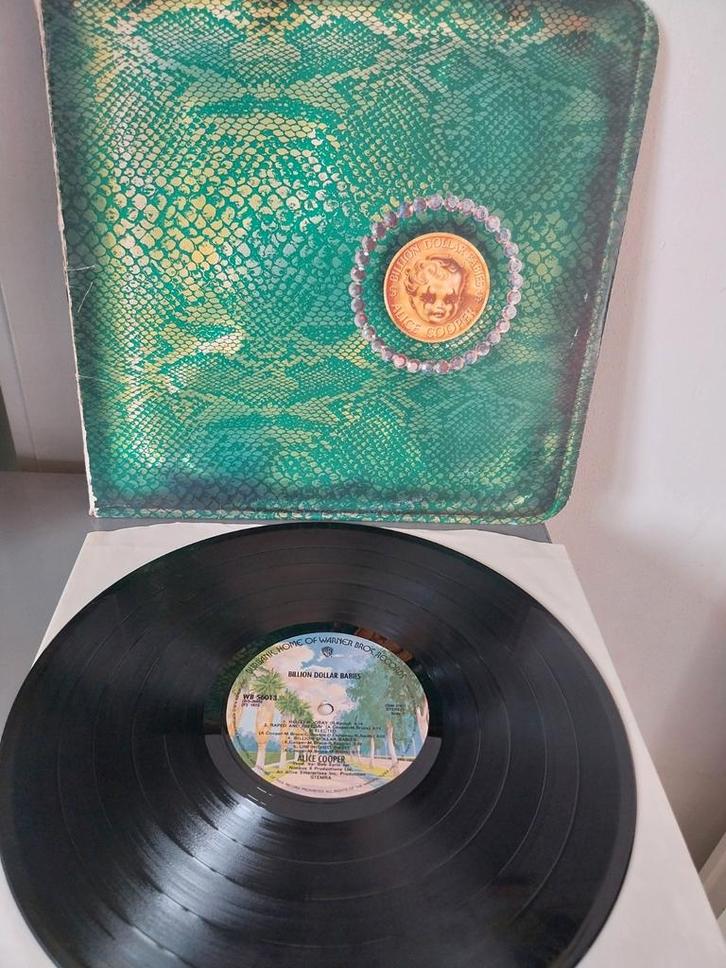 Alice Cooper - Billion Dollar Babies LP, Cd's en Dvd's, Vinyl | Rock, Gebruikt, Poprock, 12 inch, Ophalen of Verzenden