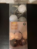 Xenos Cotton Ball Verlichting grijs-wit, Huis en Inrichting, Lampen | Hanglampen, Ophalen of Verzenden, Nieuw, Stof, Minder dan 50 cm