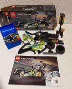 Lego technic Dragster 42103, Ophalen of Verzenden, Zo goed als nieuw, Complete set, Lego