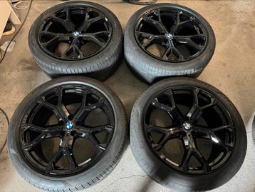 21 INCH ORIGINELE VELGEN BMW X5 X6 G05 G06 STYLE 741 M beschikbaar voor biedingen