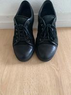 Lanvin Paris sneackers zwart leer met suede mt 43, Ophalen of Verzenden, Zo goed als nieuw, Zwart
