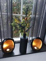 Mooie set voor op een kast of raam, Zwart, Ophalen of Verzenden, Zo goed als nieuw, Metaal