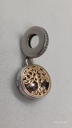 Zilveren/gouden Pandora charm Family roots, 1 bedel, Ophalen of Verzenden, Goud, Pandora