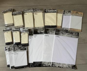 Tim Holtz Distress papier beschikbaar voor biedingen