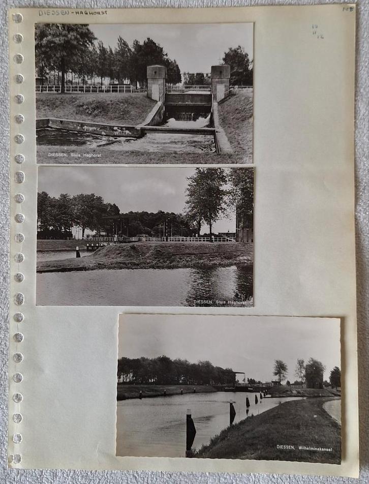 DIESSEN (13x) - Partij Album Doos Verzameling, Verzamelen, Ansichtkaarten | Nederland, Zuid-Holland, Ophalen of Verzenden