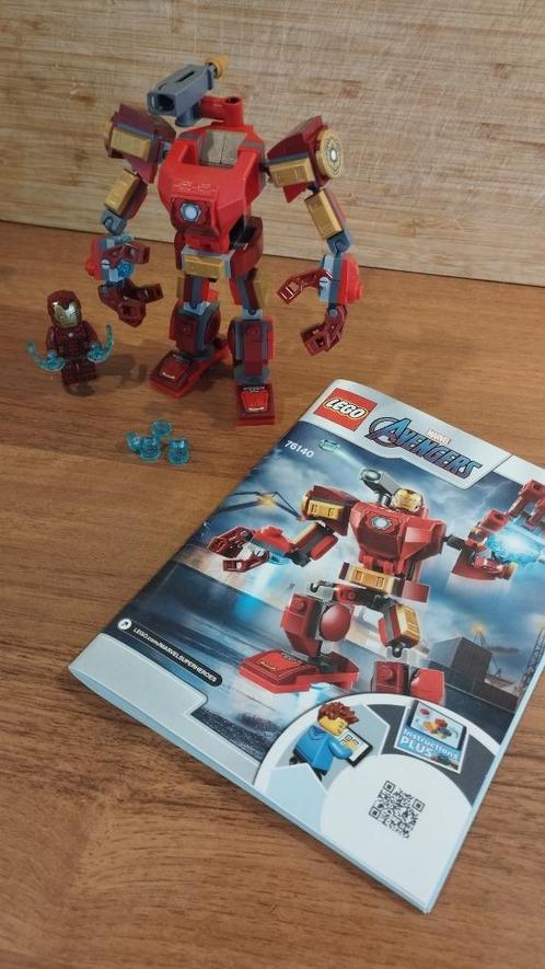 Lego Avengers Ironman - 76140, Kinderen en Baby's, Speelgoed | Duplo en Lego, Zo goed als nieuw, Lego, Complete set, Ophalen of Verzenden
