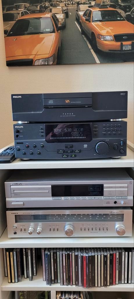 Philips FS900 midiset met afstandbediening, Audio, Tv en Foto, Stereo-sets, Gebruikt, Cd-speler, Tuner of Radio, Speakers, Philips