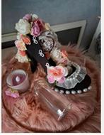 Plateau met pump en kaarsjes etc, Huis en Inrichting, Ophalen, Zo goed als nieuw, Overige materialen, 25 tot 50 cm