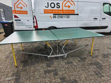 Tafeltennistafel opklapbaar van 274x152 cm wedstrijdformaat beschikbaar voor biedingen