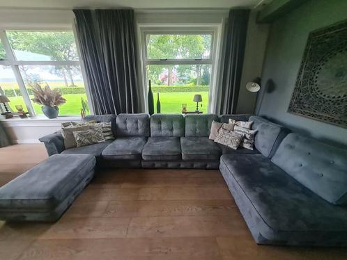 Landelijke hoekbank te koop., Huis en Inrichting, Banken | Complete zithoeken, Zo goed als nieuw, Ophalen