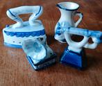 Letterbak blauw/wit keramiek, Antiek en Kunst, Ophalen of Verzenden