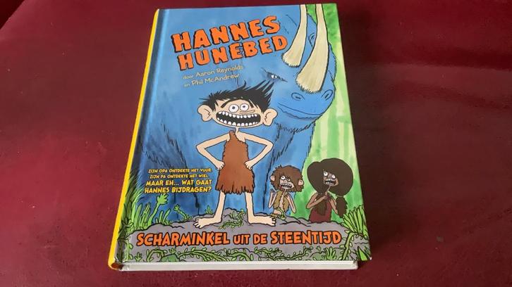 Hannes Hunebed - Scharminkel uit de steentijd.Nieuw Ophalen, Boeken, Kinderboeken | Jeugd | onder 10 jaar, Nieuw, Fictie algemeen