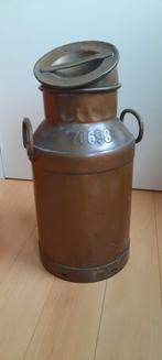 Originele Koperen Melkbus met Deksel, Ophalen of Verzenden