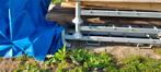 hard hout (azobe)palen, Doe-het-zelf en Verbouw, Hout en Planken, Ophalen, Gebruikt, 50 mm of meer, Balk
