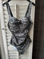Hunkemöller - Badpak - mt 38 - Print - zonder beugel - Zgan, Zwart, Badpak, Ophalen of Verzenden, Zo goed als nieuw