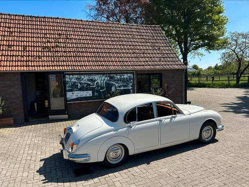 Jaguar MKII 3.8 ,1967, Auto's, Jaguar, Particulier, Overige modellen, Benzine, Sedan, Handgeschakeld, Wit, Overige kleuren, Leder