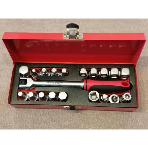 Olie Aftap plug doppen set - 18 delig, Auto diversen, Autogereedschap, Nieuw, Verzenden
