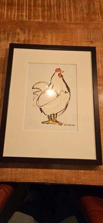 Ellen Meuwese - Kippen Zeefdruk (2000) beschikbaar voor biedingen