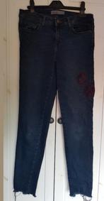 Broek (Zara Basic) ~ Maat 36, Zara, Lang, Blauw, Ophalen of Verzenden