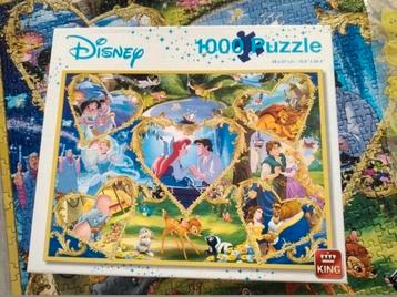 King disney puzzel 1000 stukjes beschikbaar voor biedingen