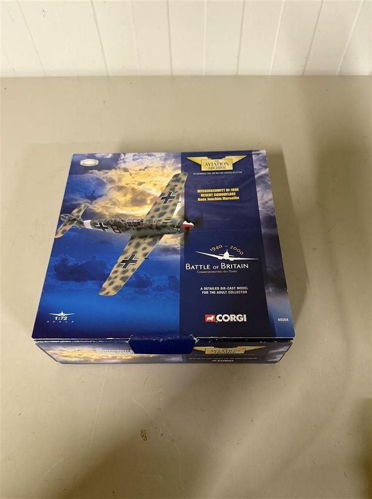 Corgi Aviation 1:72 Messerschmitt Bf-109E - 49204, Hobby en Vrije tijd, Modelbouw | Vliegtuigen en Helikopters, Nieuw, Groter dan 1:72