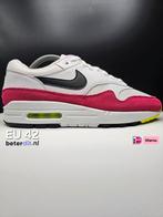 Nike Air Max 1 'White Black Volt Rush Pink' Maat: 42, Nike air max, Ophalen of Verzenden, Nike, Nike