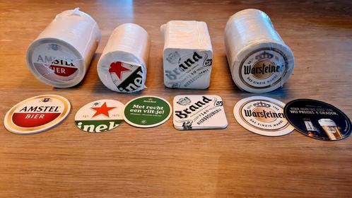 Heineken ,Warsteiner ,Amstel en Brand Bierviltjes . Of ....., Verzamelen, Merken en Reclamevoorwerpen, Nieuw, Ophalen of Verzenden