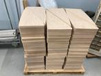 Partij 12mm beukenmultiplex plaatjes ca 500 st., Doe-het-zelf en Verbouw, Hout en Planken, Ophalen, Minder dan 25 mm, Nieuw, Plank