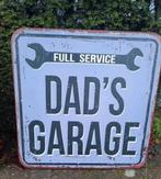Groot Reclamebord Dad's Garage, Ophalen of Verzenden, Nieuw, Reclamebord