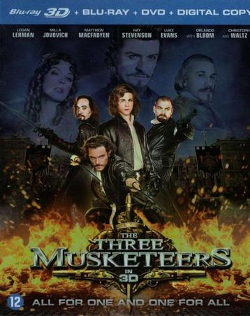 The Three Musketeers in 3D + Blu-ray + DVD - NL uitgave beschikbaar voor biedingen