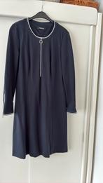 Donkerblauwe jurk van Taifun maat 38/40, Kleding | Dames, Jurken, Blauw, Zo goed als nieuw, Knielengte, Ophalen