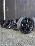 BMW 3 serie velgen e36 e46 e90 e91 17 inch zomer set 5mm, Auto-onderdelen, Banden en Velgen, Niet ingevuld, Gebruikt, Banden en Velgen