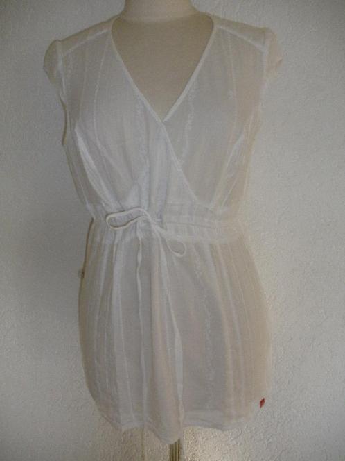 ESPRIT bloesje tuniek top wit maat M - nieuw -, Kleding | Dames, Tops, Nieuw, Maat 38/40 (M), Wit, Zonder mouw, Ophalen of Verzenden