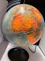 Wereldbol met verlichting, Huis en Inrichting, Woonaccessoires | Wereldbollen, Ophalen, Verlicht, Gebruikt