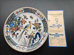 Wandbord pauw Porseleyne fles, Antiek en Kunst, Antiek | Wandborden en Tegels, Ophalen of Verzenden