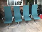 4 Fritz Hansen Oxford high back chair design stoel vintage, Huis en Inrichting, Stoelen, Gebruikt, Ophalen of Verzenden, Nvt, Eén
