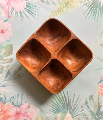 Vintage Houten Notenschaal 🥜 beschikbaar voor biedingen