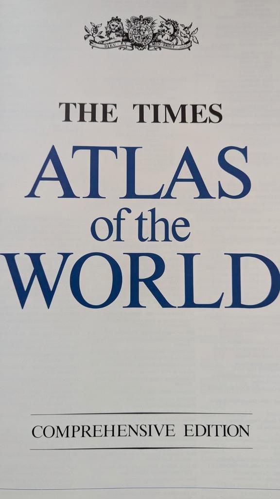 The Times Atlas of the World - Comprehensive Edition, Boeken, Atlassen en Landkaarten, Zo goed als nieuw, Overige atlassen, Wereld