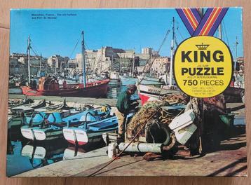 Legpuzzel 750 (749) stukjes Oude Haven van Marseilles beschikbaar voor biedingen