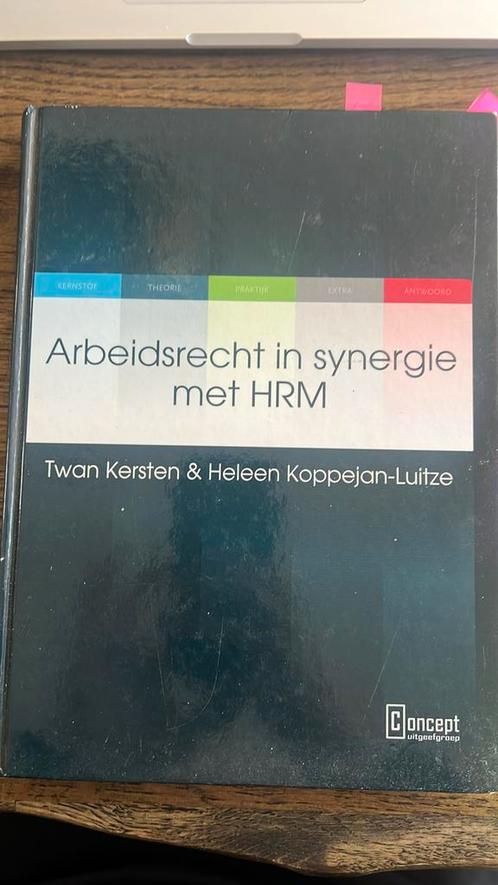 H.S. Koppejan-Luitze - Arbeidsrecht in synergie met HRM, Boeken, Wetenschap, Zo goed als nieuw, Sociale wetenschap, Ophalen of Verzenden
