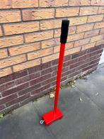 Rode Duwstang met Handgreep, Ophalen, Zo goed als nieuw, Duwstang