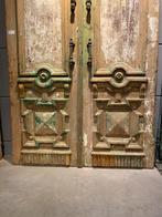 Grote antieke dubbele deur., Huis en Inrichting, Woonaccessoires | Overige, Ophalen of Verzenden
