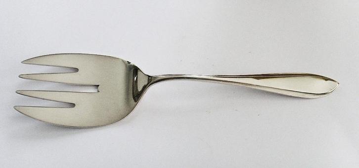 Antiek zilveren visdienvork 92 gram, Voorschoten NV 1931, Antiek en Kunst, Antiek | Goud en Zilver, Zilver, Ophalen of Verzenden