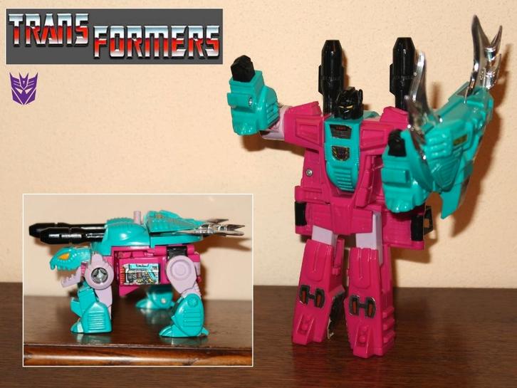 G1 Snaptrap, 1987 Transformer, Decepticon Seacon Piranacon, Verzamelen, Transformers, Gebruikt, G1, Decepticons, Verzenden