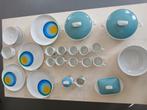 50-delig retro servies, Huis en Inrichting, Keuken | Servies, Ophalen, Gebruikt, Bord(en), Overige stijlen