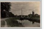 Gezicht op Oudewater zegel +st 1950, Verzenden, 1940 tot 1960, Gelopen, Utrecht
